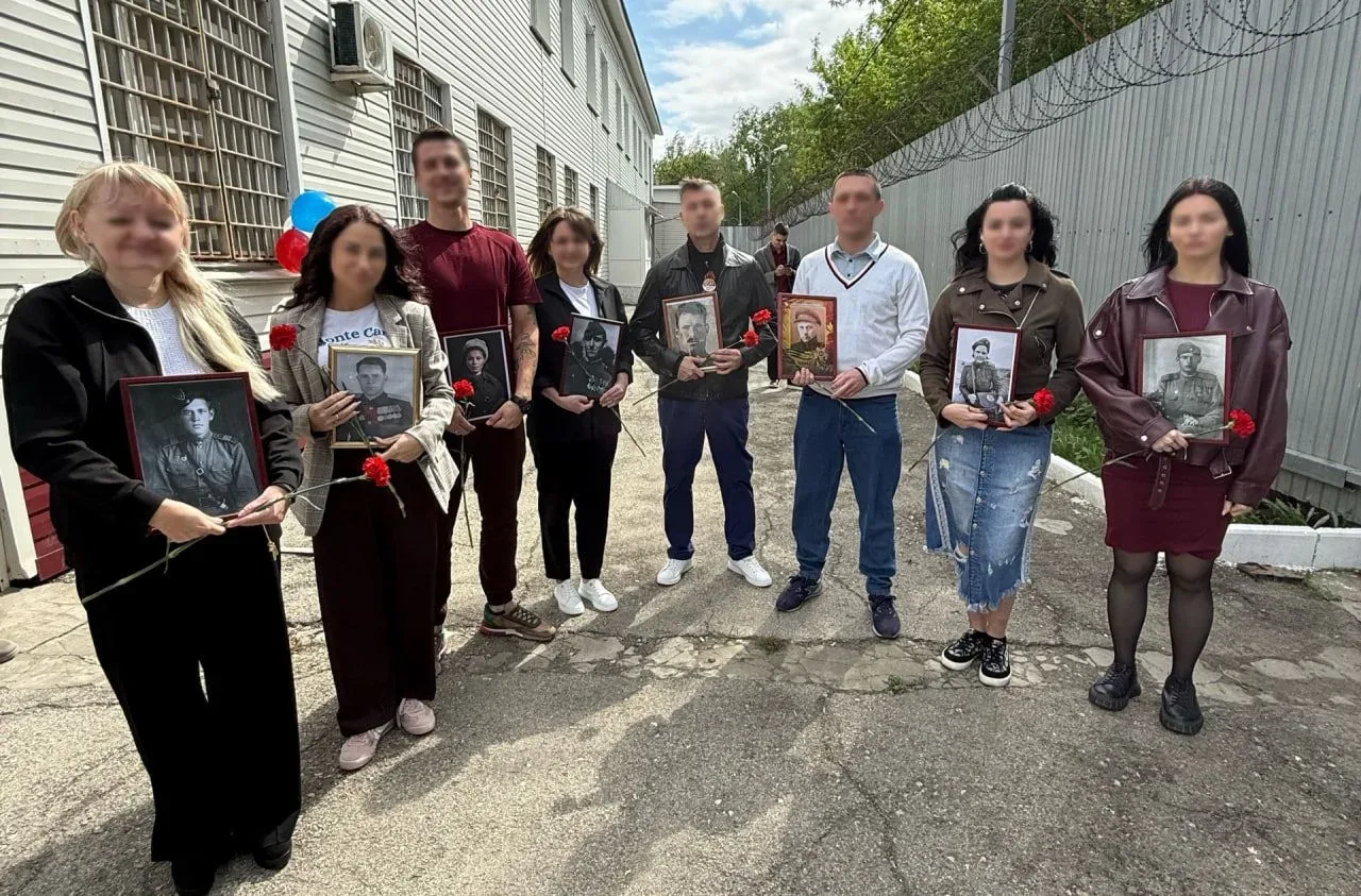☑️В учреждениях УФСИН России по Самарской области прошли мероприятия, посвящённые Дню Победы  🇷🇺В Де
