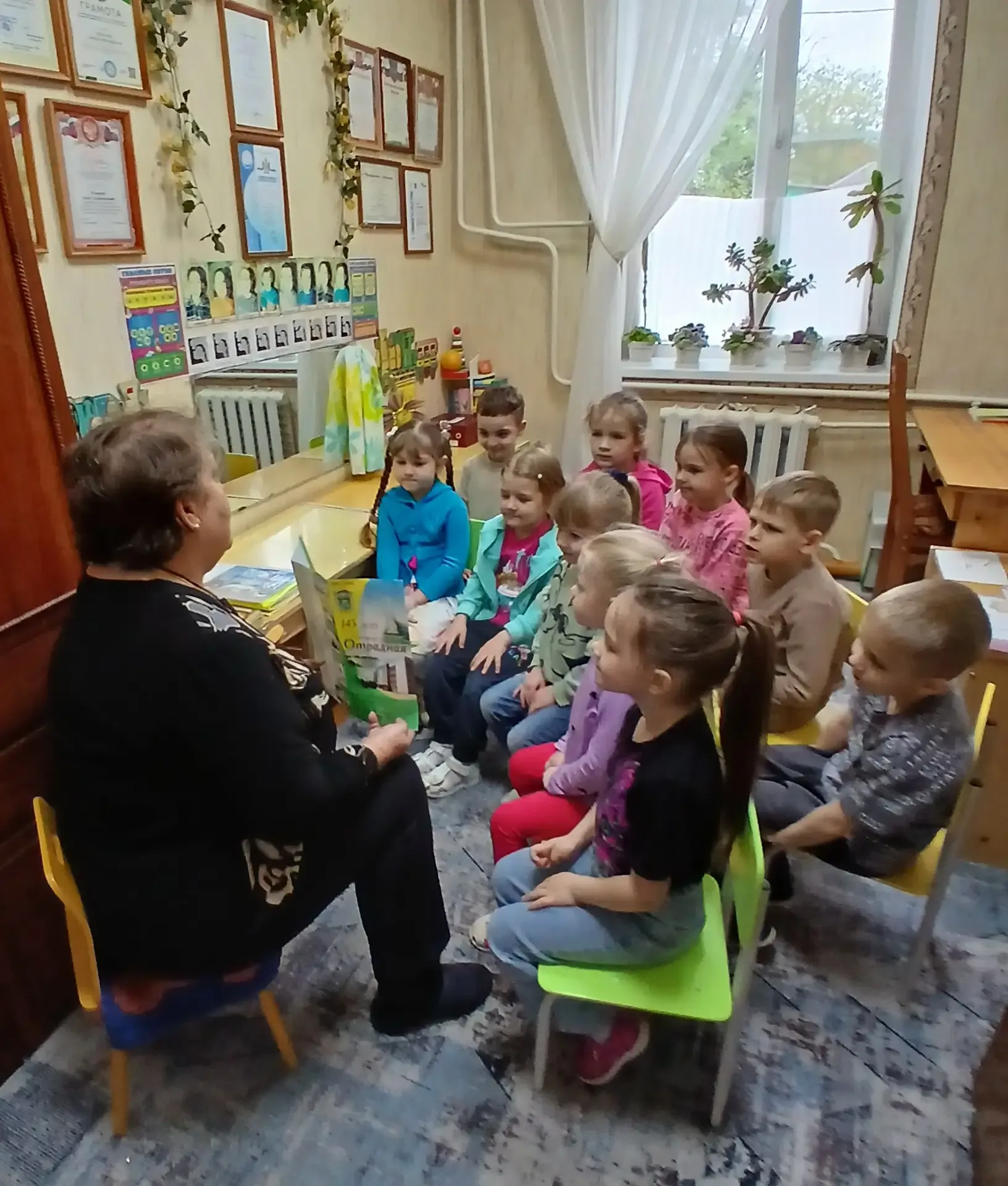 В наших дошкольных учреждениях Отрадненского района проходят яркие и познавательные занятия для малы