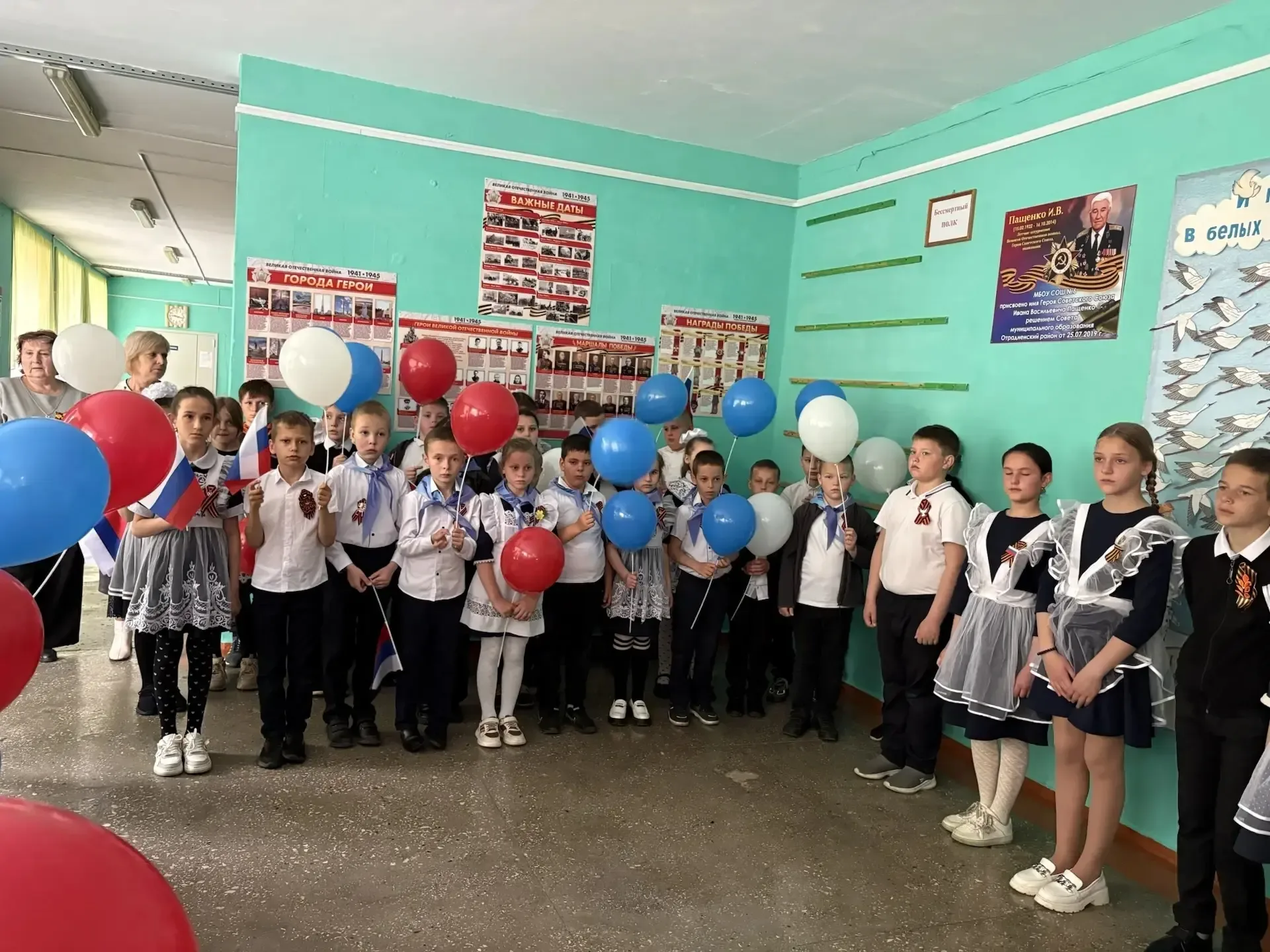 🎖 Великий День Победы в школах Отрадненского района! 🎖  По всему Отрадненскому району прошли торжест