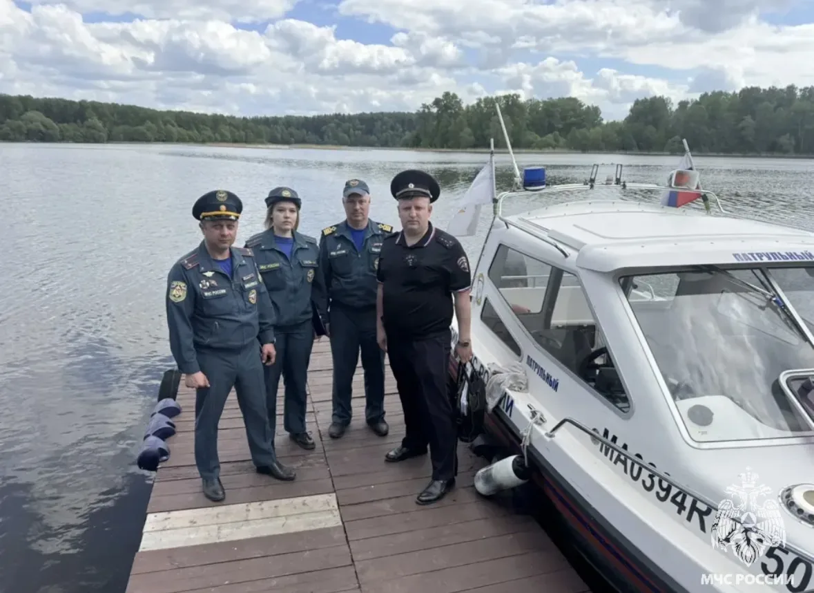 🚨 В Солнечногорске проведен профилактический рейд на Истринском водохранилище  Личный состав отдела 