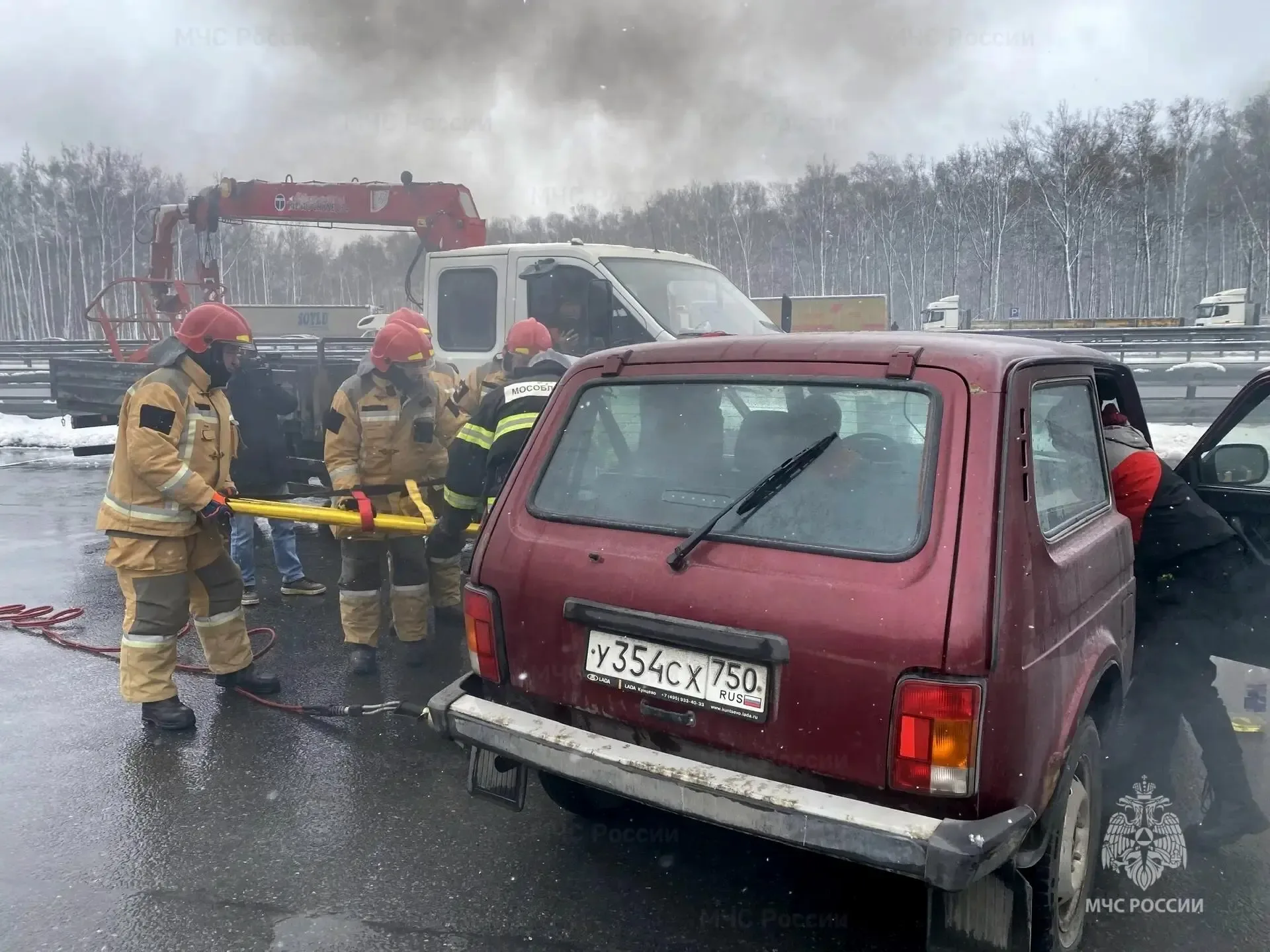 🚨 В Одинцовском округе прошли масштабные учения спасателей и экстренных служб  На территории Одинцов