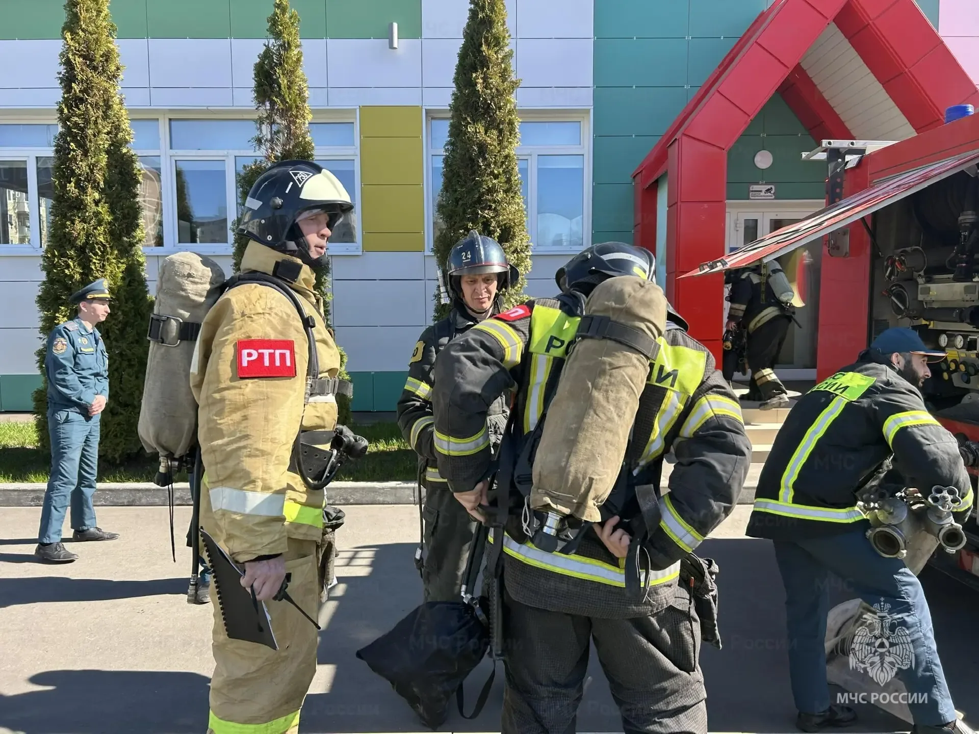 🚒 В Орехово-Зуево прошли пожарно-тактические учения в детском саду  В 3 дошкольном отделении города 