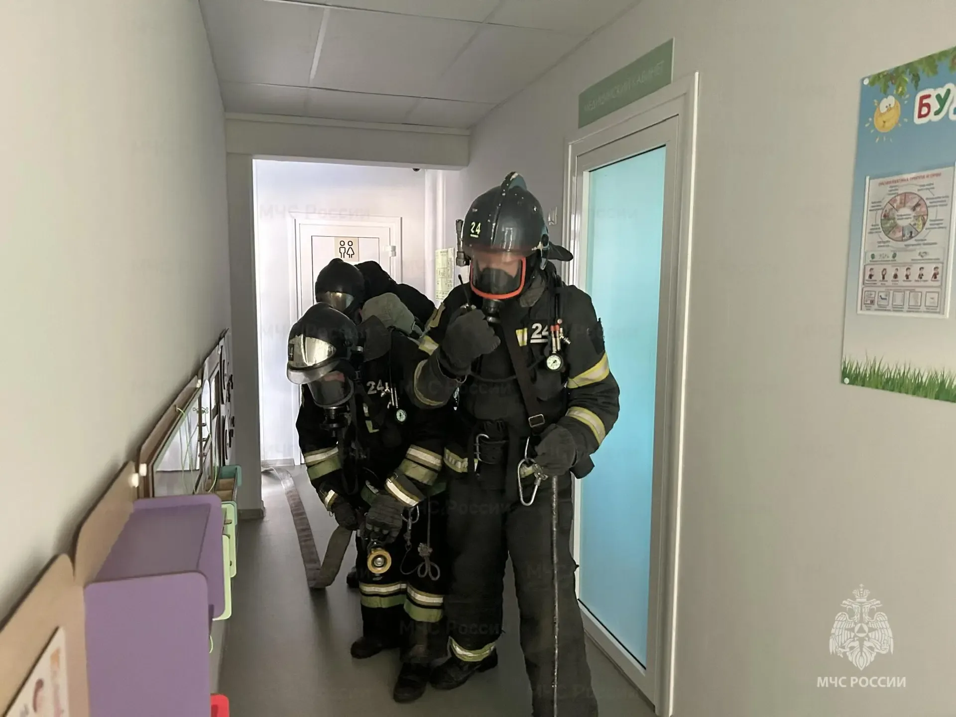 🚒 В Орехово-Зуево прошли пожарно-тактические учения в детском саду  В 3 дошкольном отделении города 