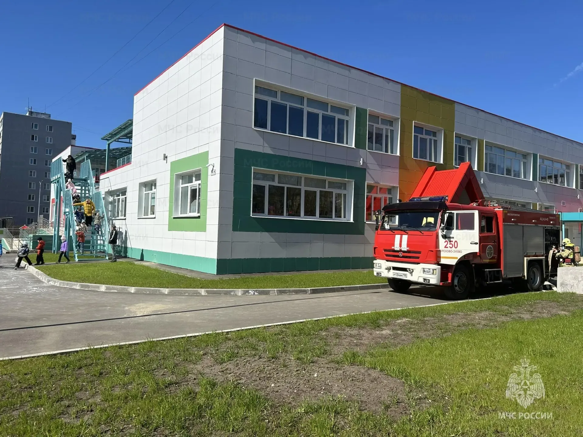 🚒 В Орехово-Зуево прошли пожарно-тактические учения в детском саду  В 3 дошкольном отделении города 