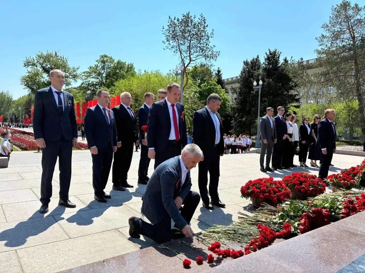 Руководство «Концессий тепло- и водоснабжения» почтили память Героев Великой Отечественной войны   С