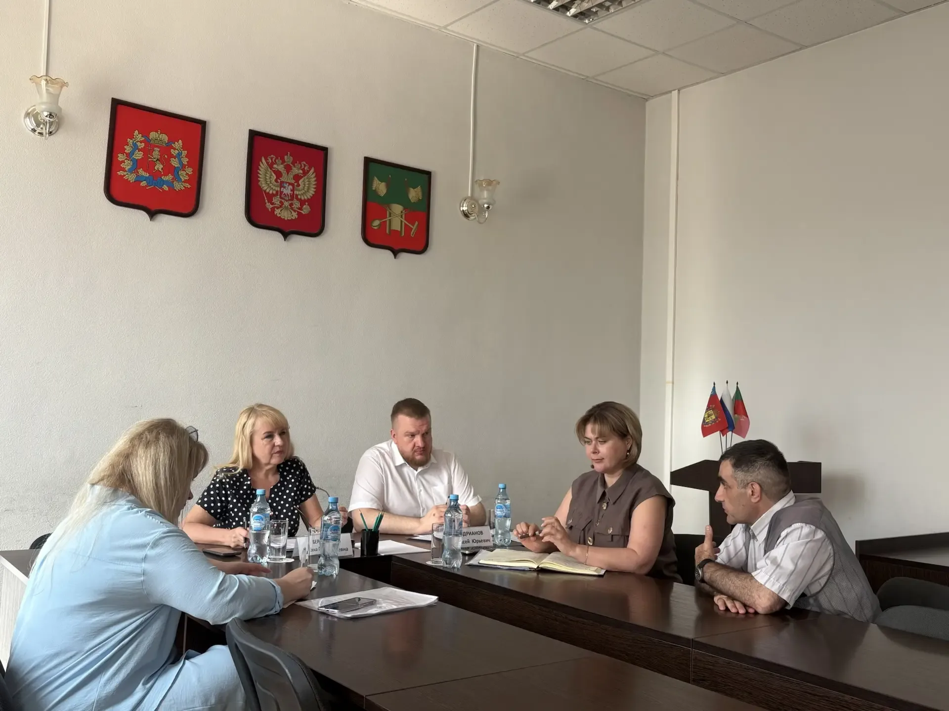📌Сегодня в большом зале администрации округа Министр социальной защиты населения Владимирской област