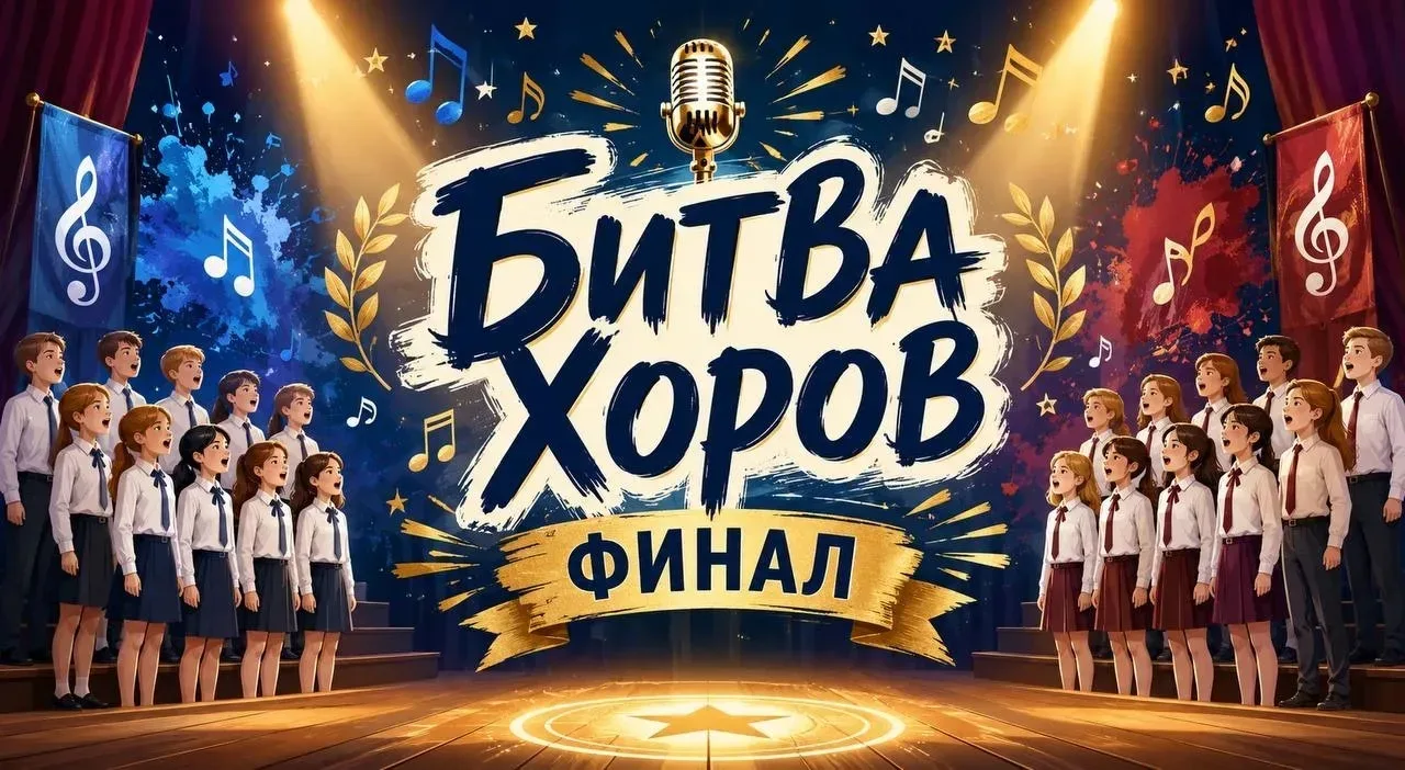 🏫 Финал «Битвы хоров» в МБОУ "Образовательный комплекс  имени Владимира Храброго" — в честь Дня Побе