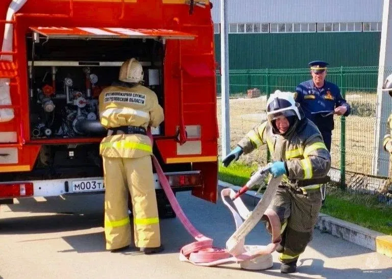 👨‍🚒Сотрудники чрезвычайного ведомства приняли участие в аттестационной комиссии по профессии «Пожарн
