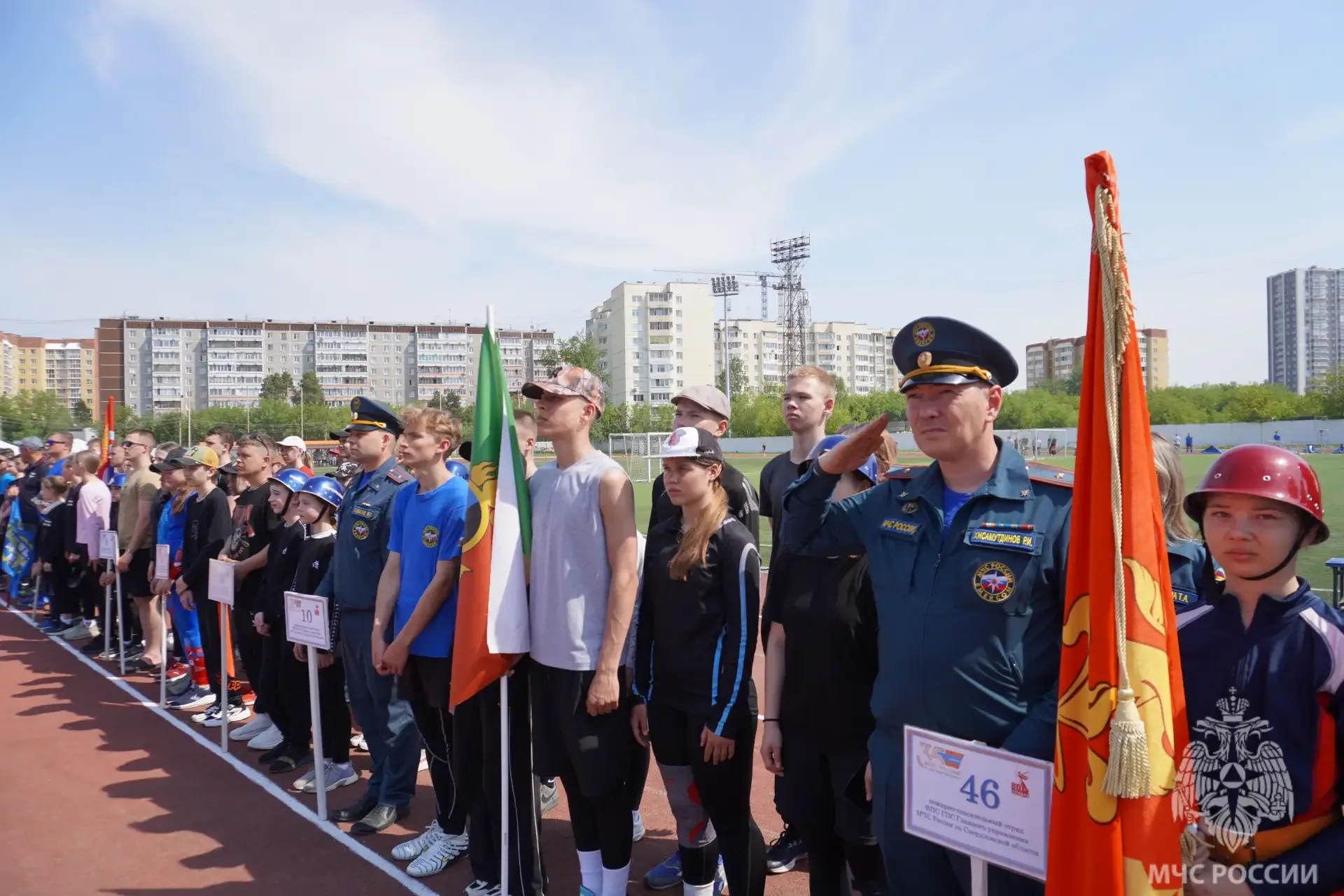🏃‍♂️В Екатеринбурге завершился первый день областных соревнований  по пожарно-спасательному спорту с