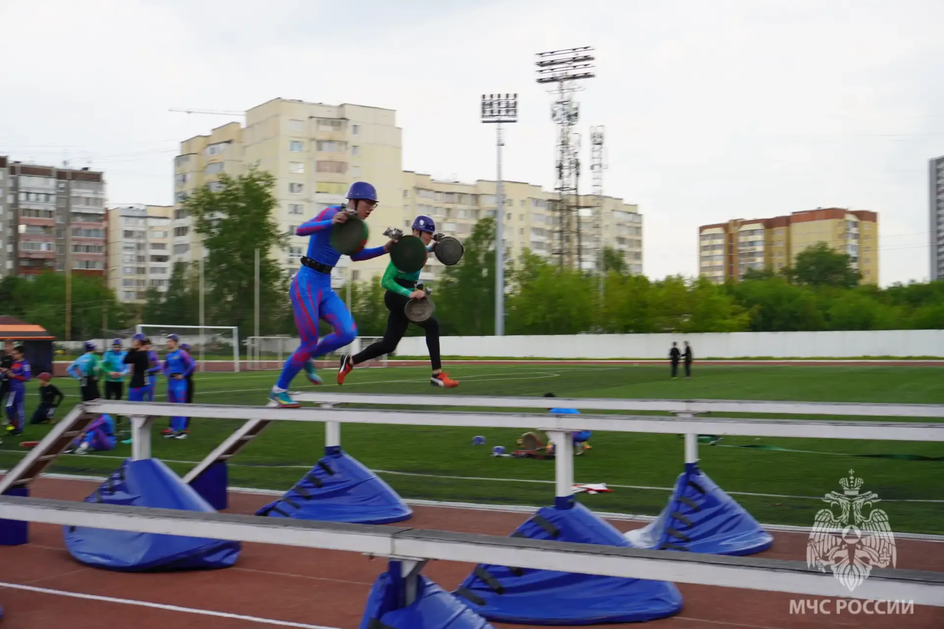 🏃‍♂️В Екатеринбурге завершился первый день областных соревнований  по пожарно-спасательному спорту с