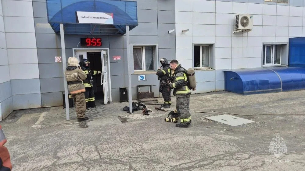 🚒Отработка тушения условного пожара на территории промышленного предприятия    Учения состоялись на 