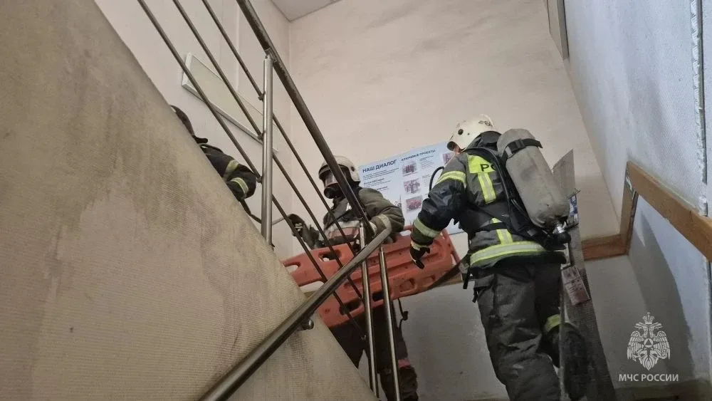 🚒Отработка тушения условного пожара на территории промышленного предприятия    Учения состоялись на 