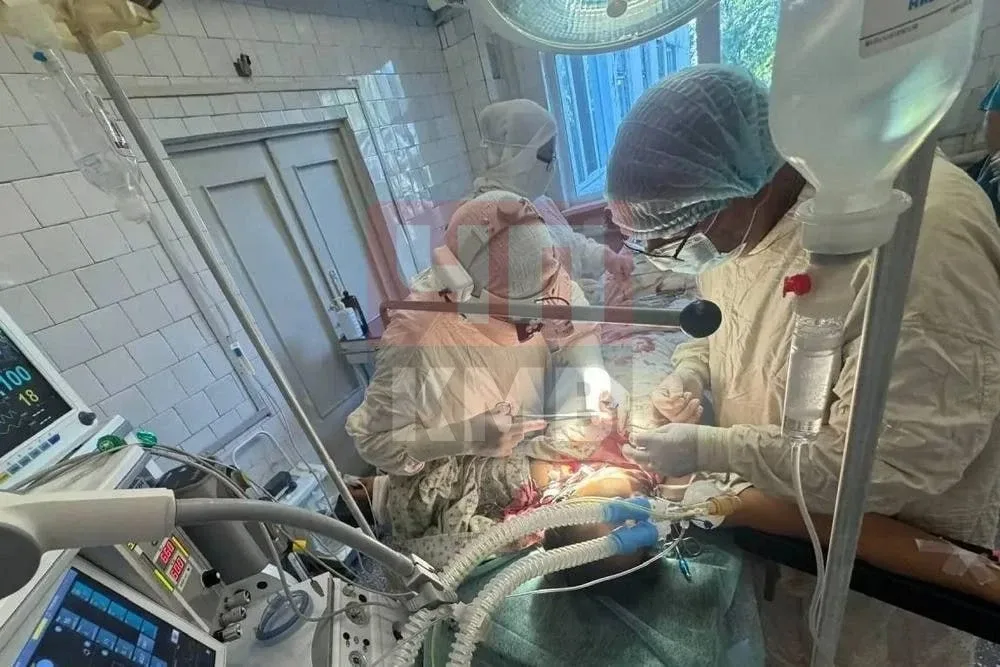 👨🏻‍⚕️Врачи из Дагестана провели сложную операцию раненой в результате атаки БПЛА женщины  Сердечно-с
