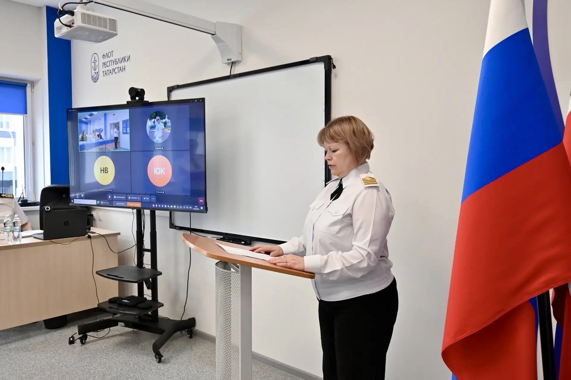 ⛴️ В ИМРФ проходит защита выпускных квалификационных работ студентов заочной формы обучения по напра