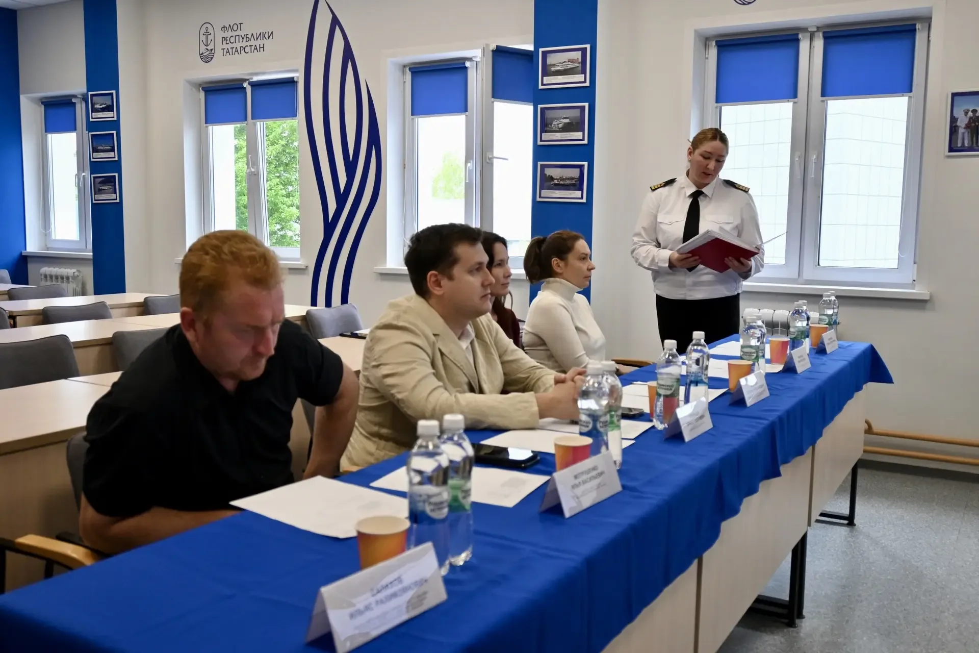 ⛴️ В ИМРФ проходит защита выпускных квалификационных работ студентов заочной формы обучения по напра