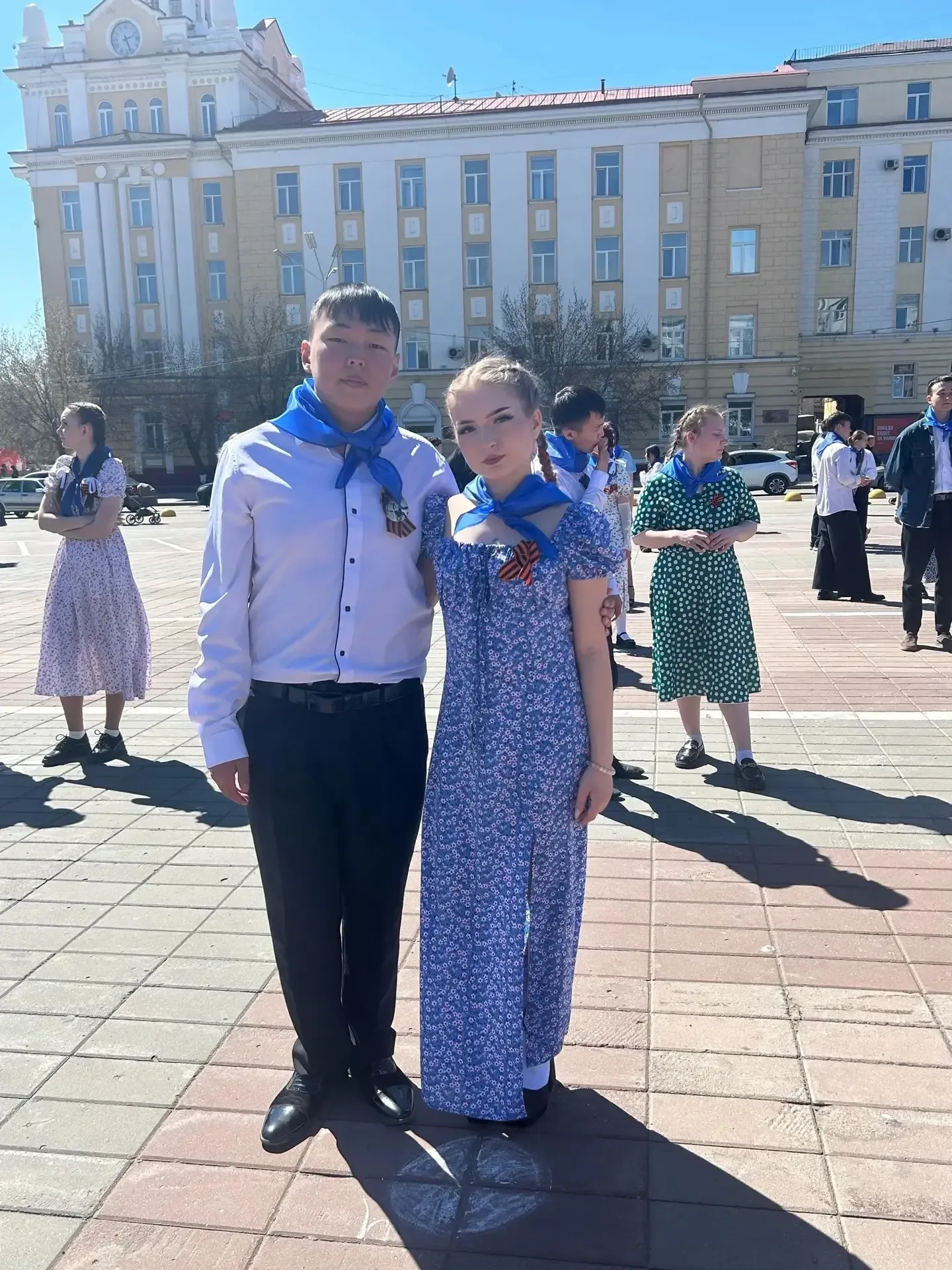 БГУ закружился в вальсе Победы!   🔥 Сегодня, 7 мая,  на Площади Советов студенты БГУ присоединились 