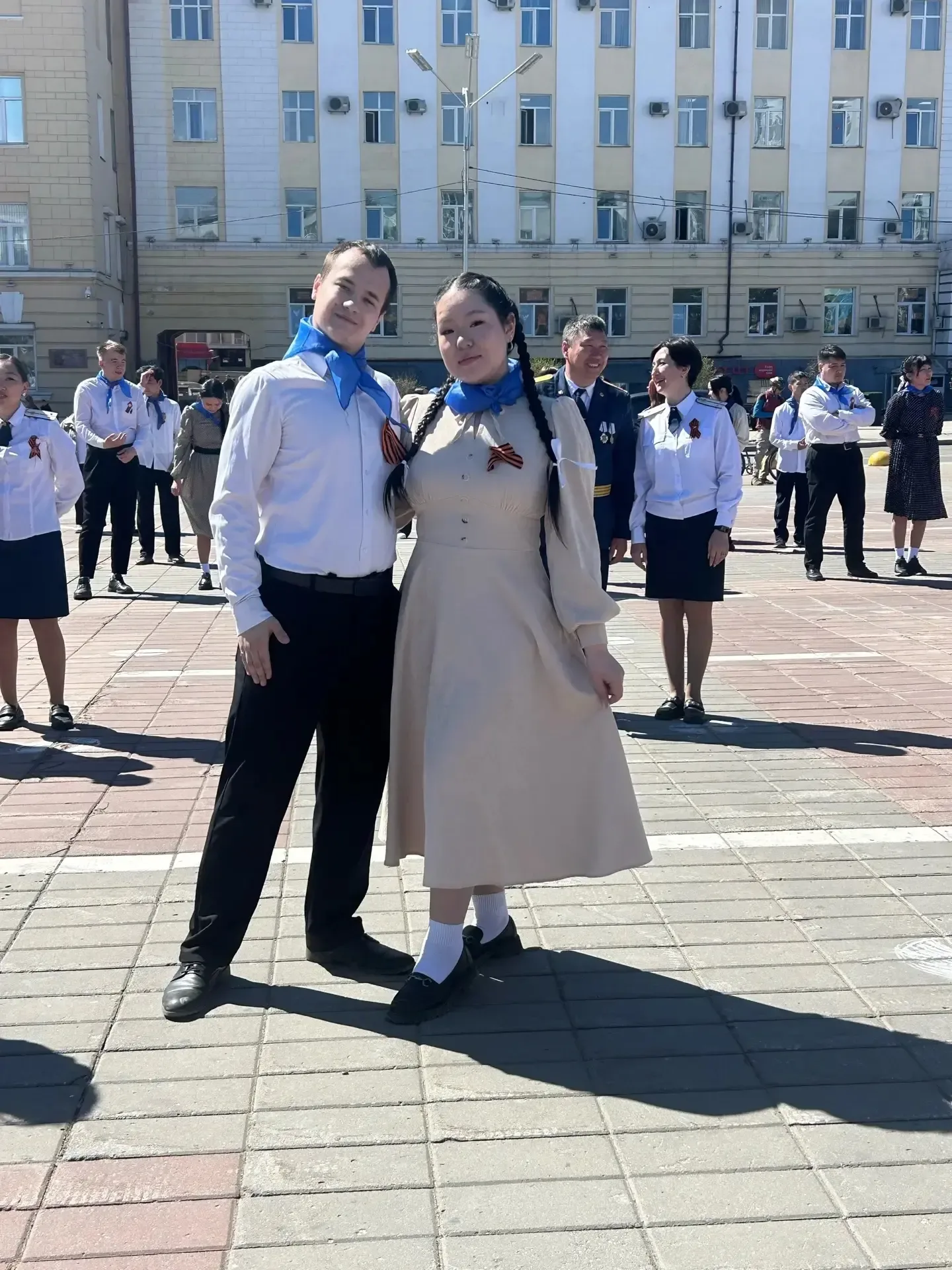 БГУ закружился в вальсе Победы!   🔥 Сегодня, 7 мая,  на Площади Советов студенты БГУ присоединились 