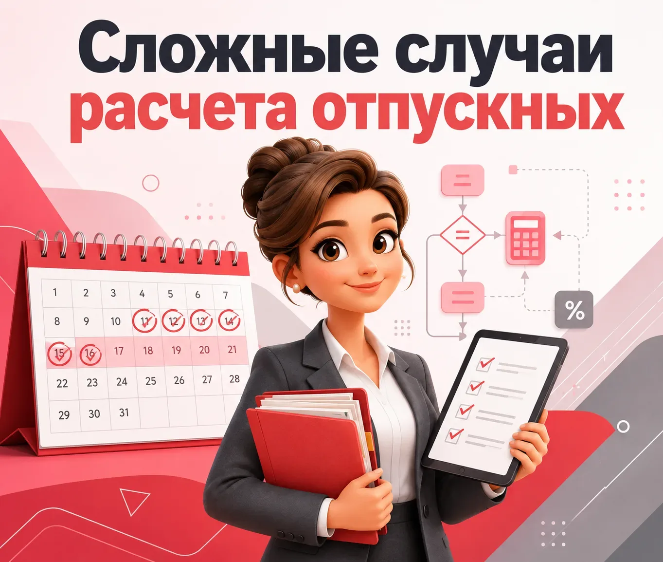 ✍️ Решения сложных ситуаций при расчете и выплате отпускных. Скачайте справочник с алгоритмами  Пред