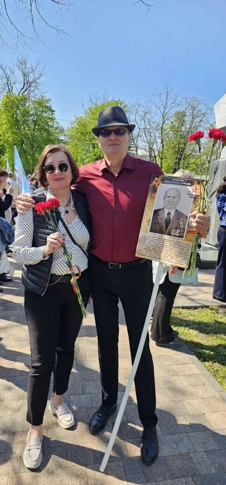 🔥9 мая сотрудники филиала РТУ МИРЭА в г. Ставрополе приняли участие в праздновании 81-й годовщины По