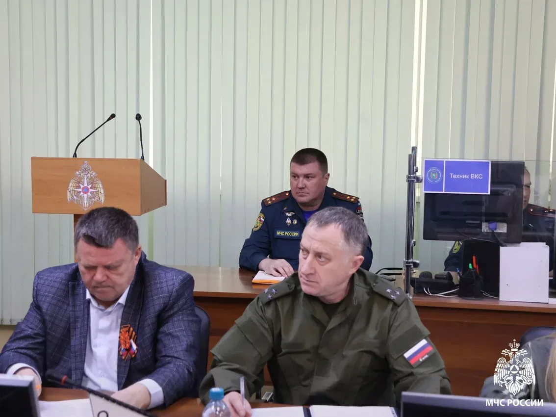 🤝В Главном управлении МЧС России по Томской области состоялось заседании областной комиссии по преду