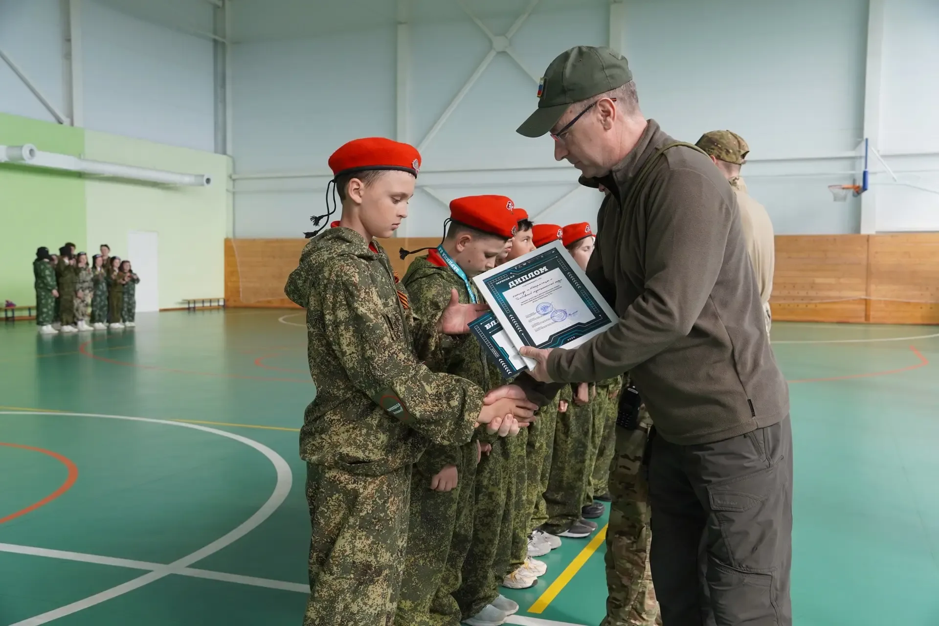 Региональный этап Всероссийской военно-патриотической игры «Зарница 2.0» в младшей категории🪖   В сп