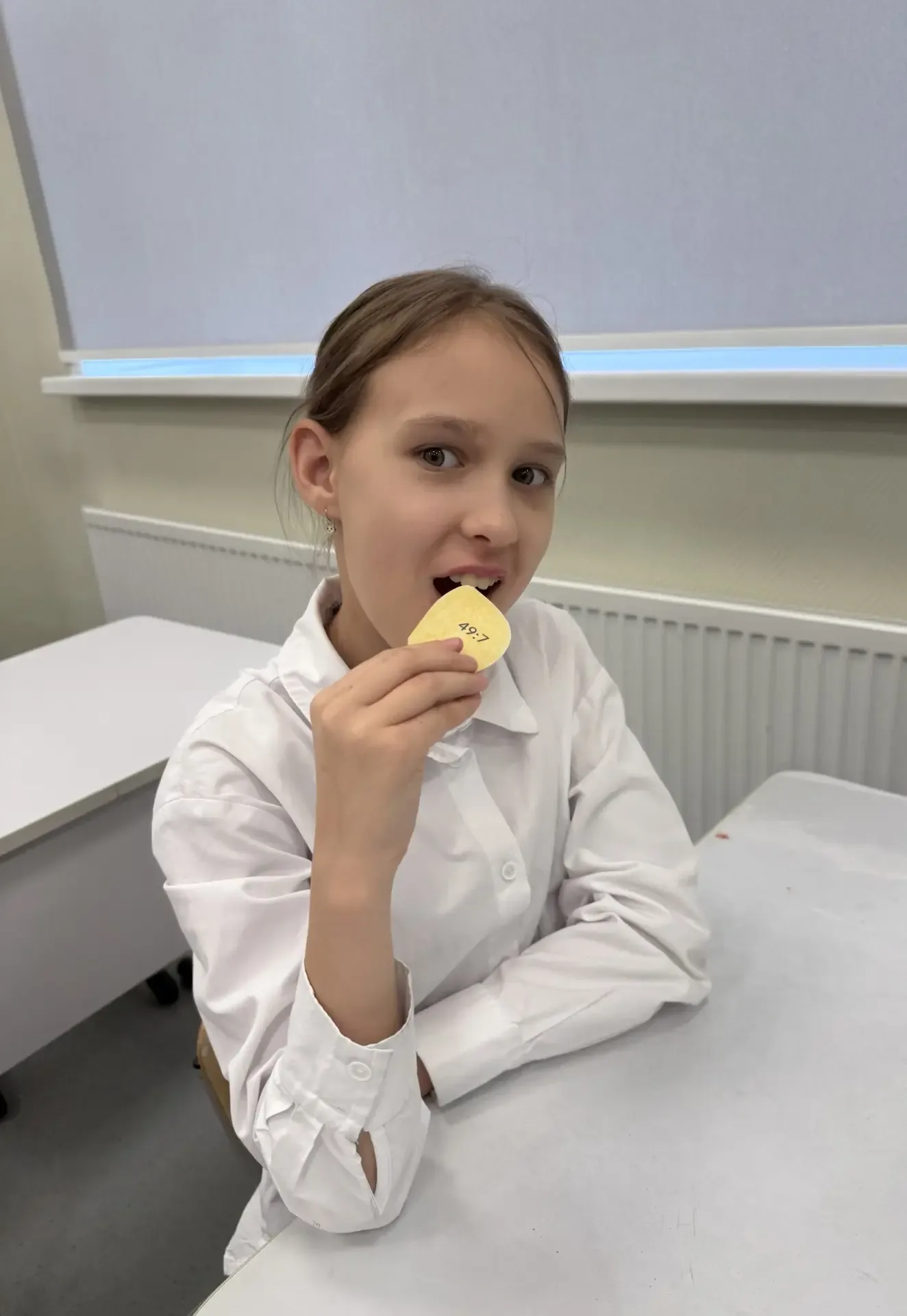 🍟 Математические чипсы в 3 «А»? Легко!  Ребята доказали: устный счет может быть не только полезным, 
