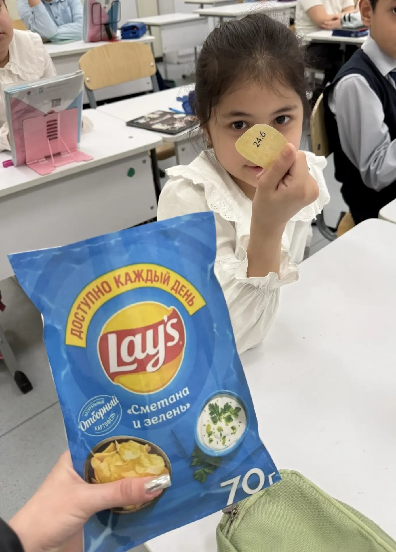 🍟 Математические чипсы в 3 «А»? Легко!  Ребята доказали: устный счет может быть не только полезным, 
