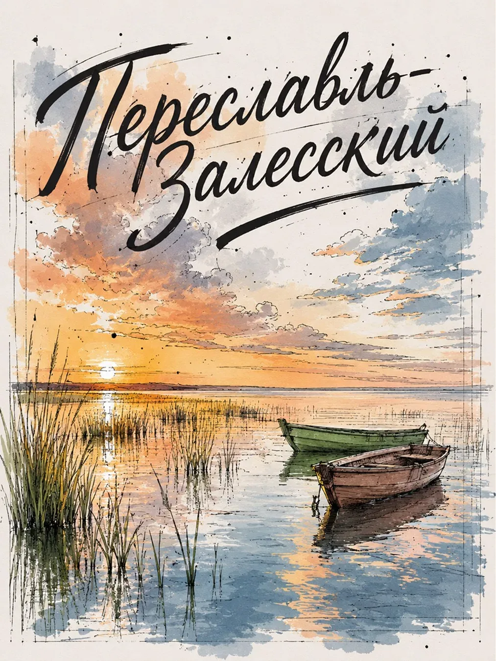 Рыбинский музей-заповедник собрал города Ярославии в формате атмосферных открыток. Жаль, нет самого 