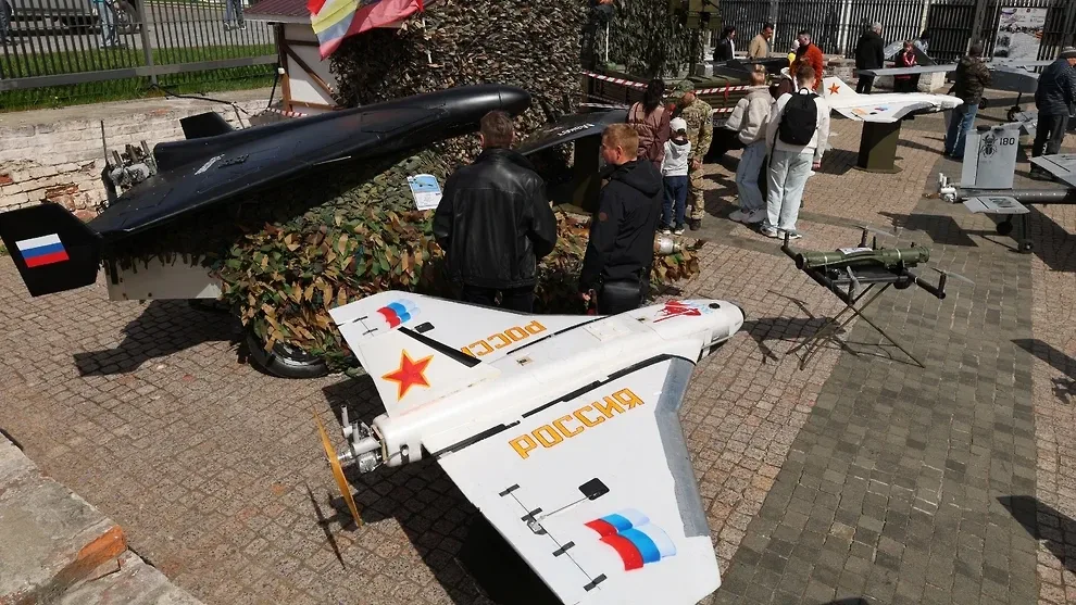 В Ростове Великом прошла выставка беспилотников. Центральное место в ней заняли трофейные образцы, с