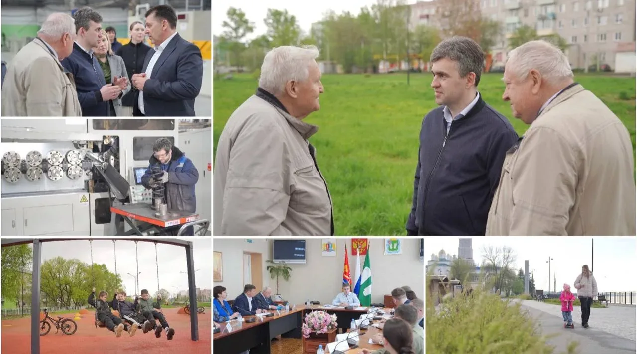 Рабочий день губернатора в Кинешме: от экономики до дворового света  Рабочий день губернатора Станис
