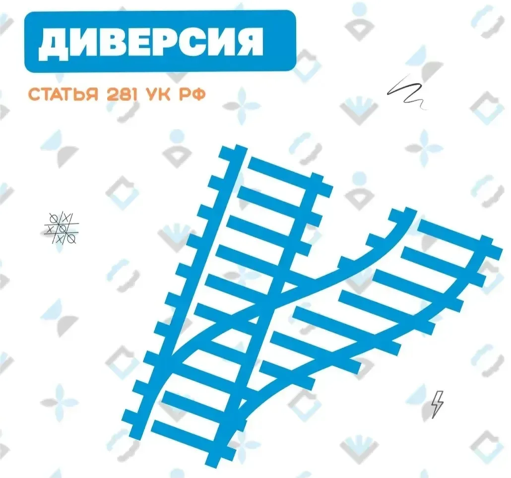 🔵 Диверсия. Статья 281 УК РФ.  Украинские спецслужбы часто используют и вербуют молодых людей для со