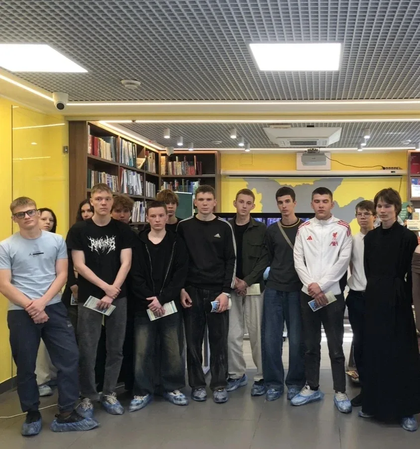 📍19 мая студенты Амурского института железнодорожного транспорта посетили библиотеку им. Н.К. Крупск