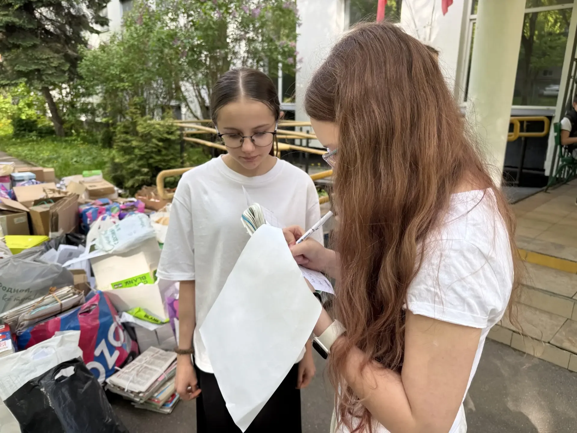 🌿 За чистую планету!   🌱В нашей школе прошла экологическая акция «Бумажный бум», в рамках которой мы