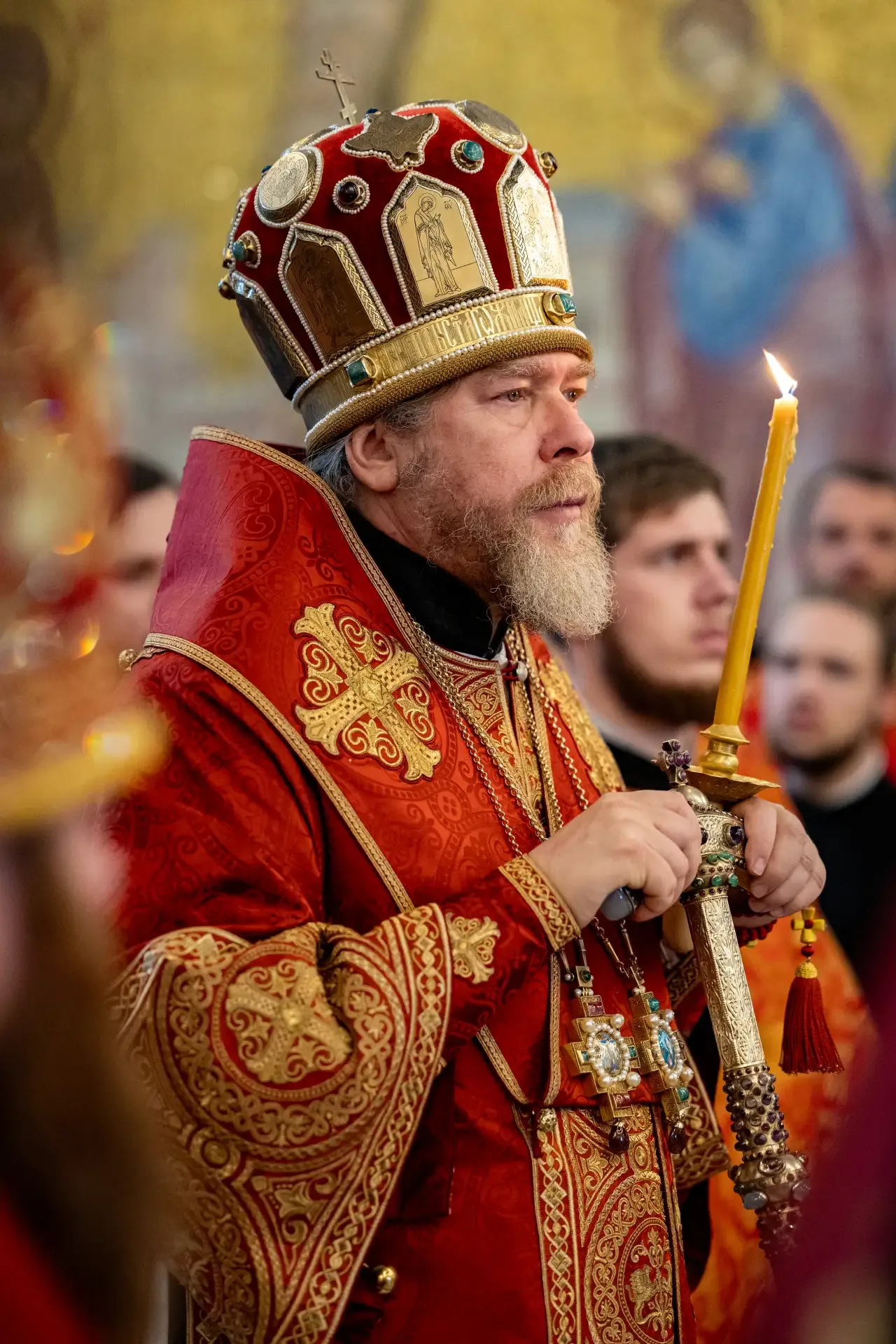 🙏 Митрополит Тихон совершил всенощное бдение в Свято-Владимирском Херсонесском монастыре  Вечером 2 