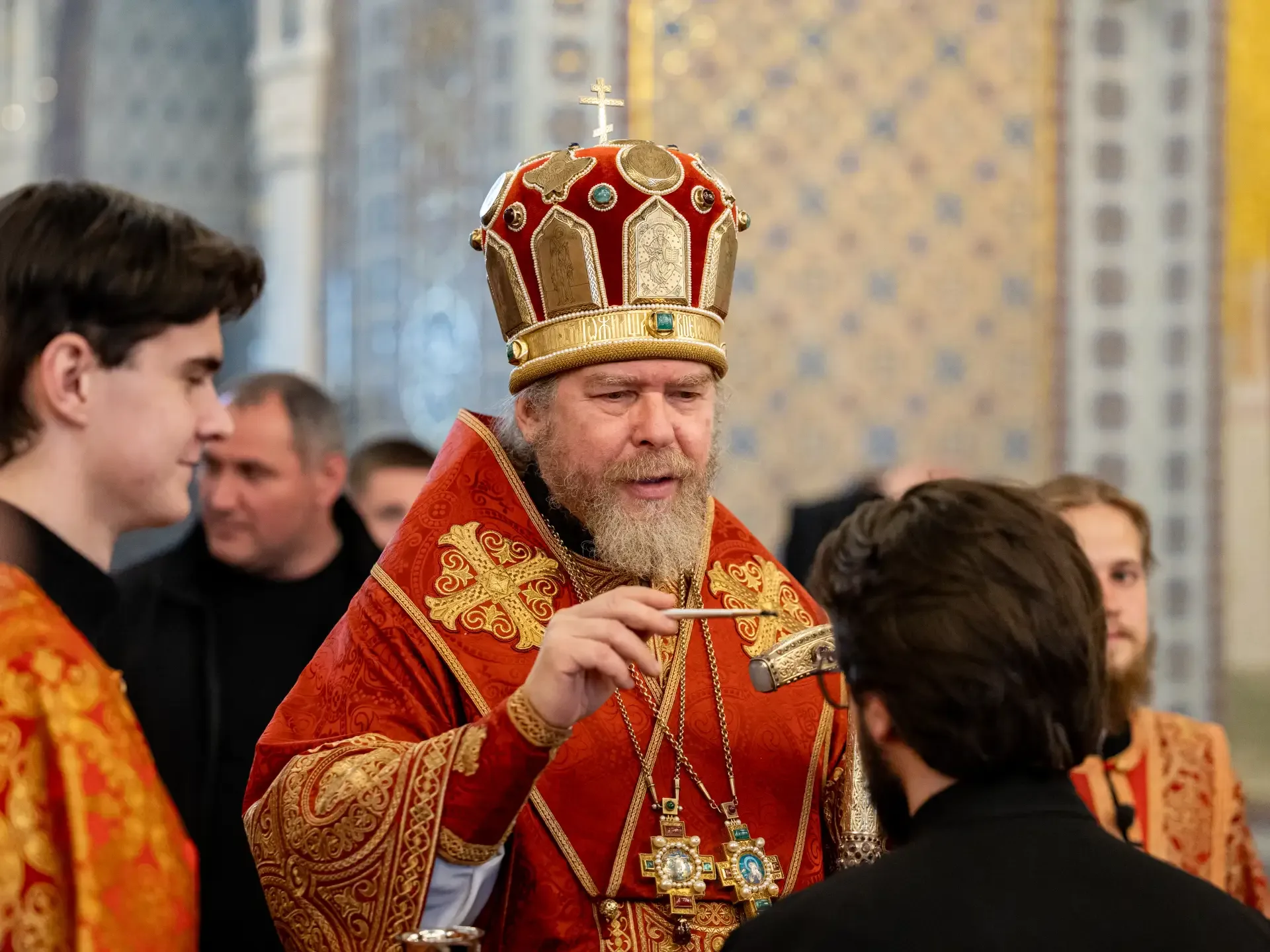 🙏 Митрополит Тихон совершил всенощное бдение в Свято-Владимирском Херсонесском монастыре  Вечером 2 