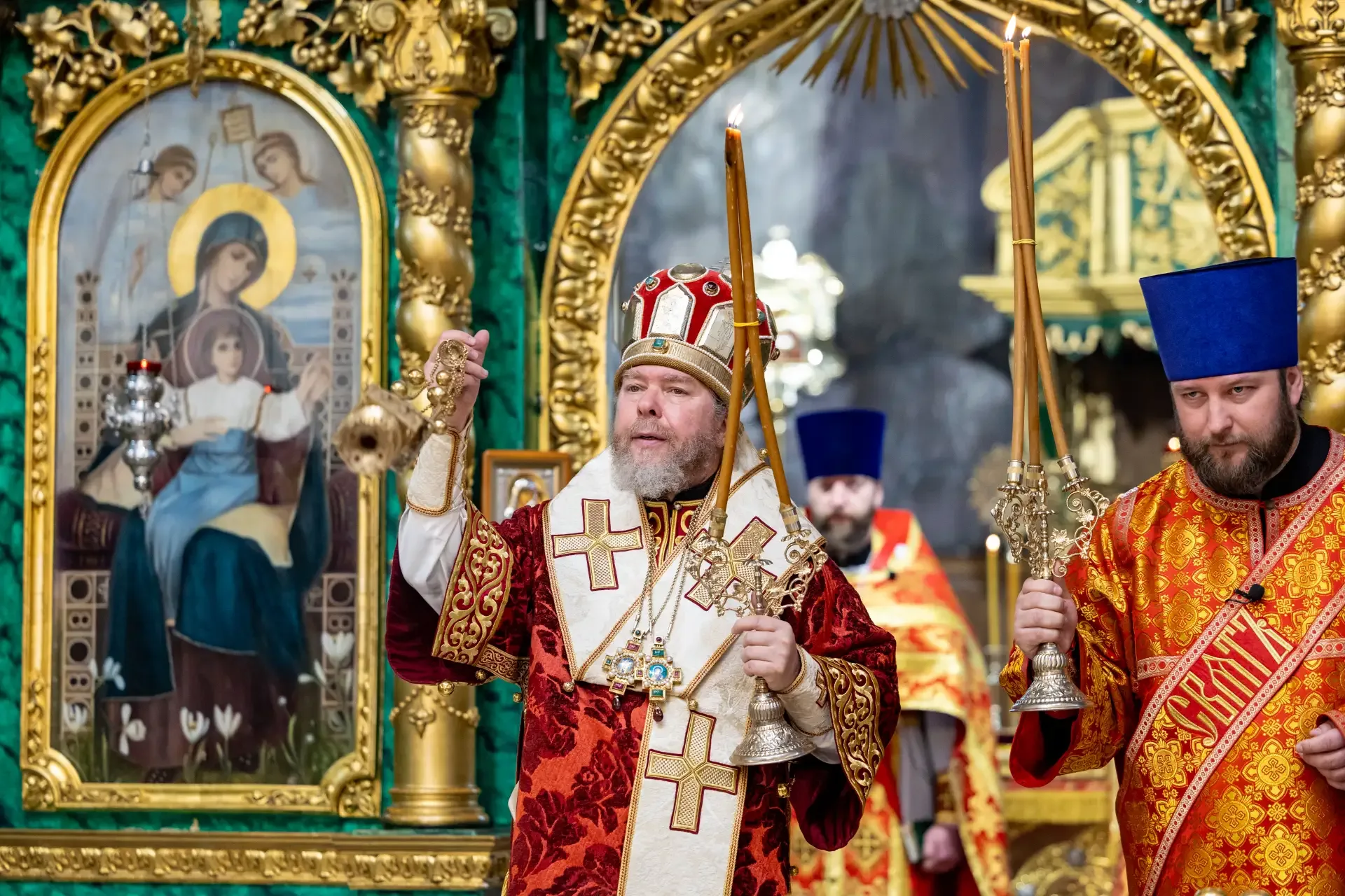 ✨ Митрополит Тихон совершил Литургию в Свято-Троицком женском монастыре города Симферополя  10 мая 2