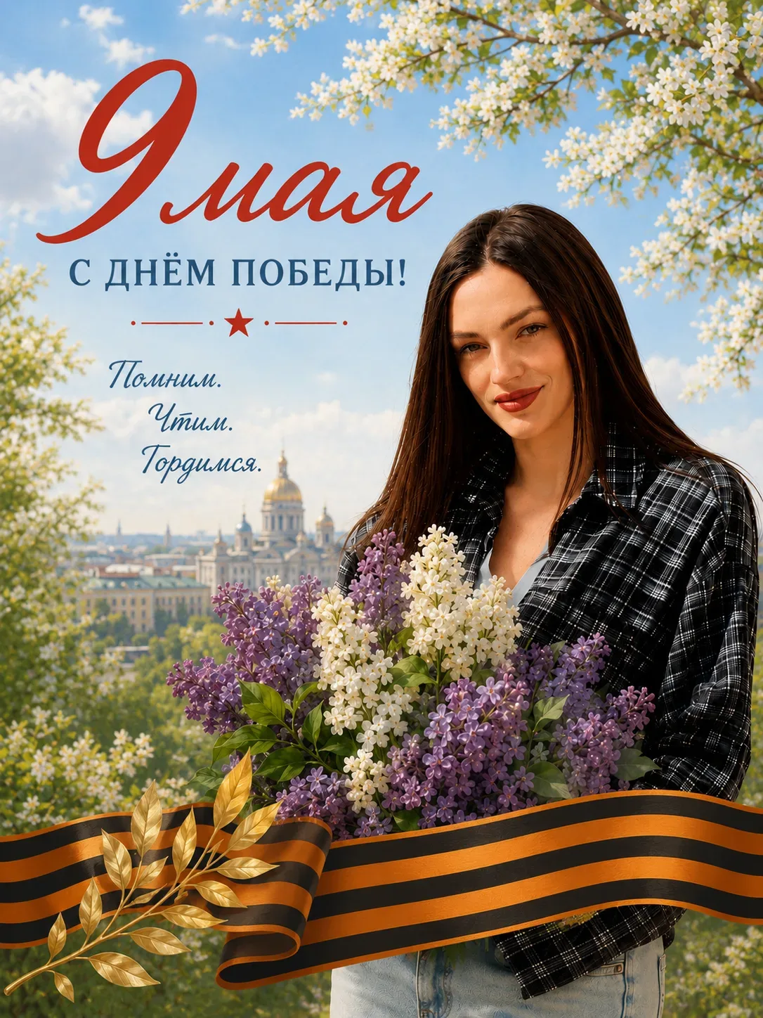 С Днём Победы 🎉   Сегодня особенный день. 9 Мая — это память, которую мы бережно несём через поколен