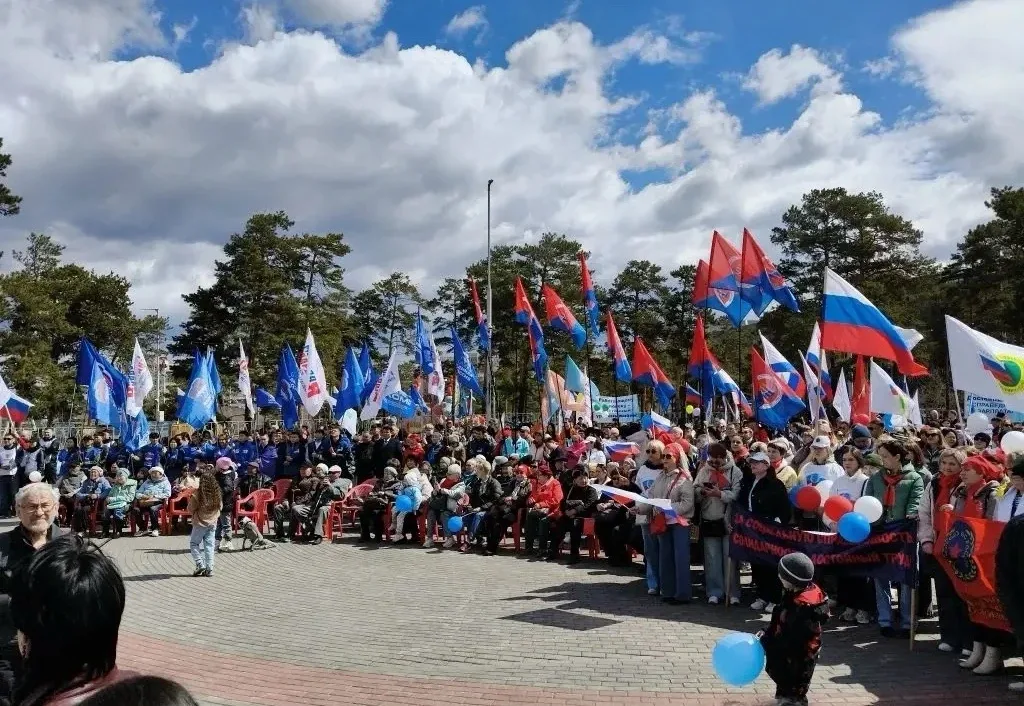 🌷Майские праздники в Бурятии 🤝  Сохраняя традиции профсоюзного движения и отстаивая права и интересы