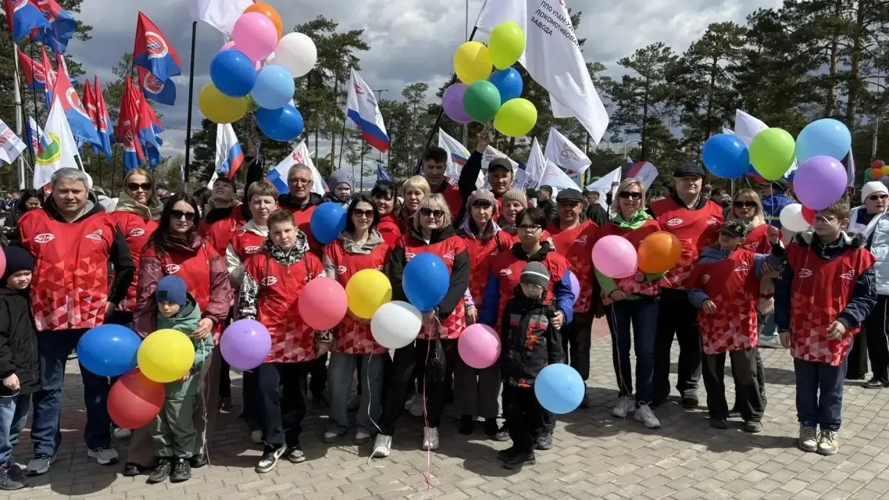 🌷Майские праздники в Бурятии 🤝  Сохраняя традиции профсоюзного движения и отстаивая права и интересы