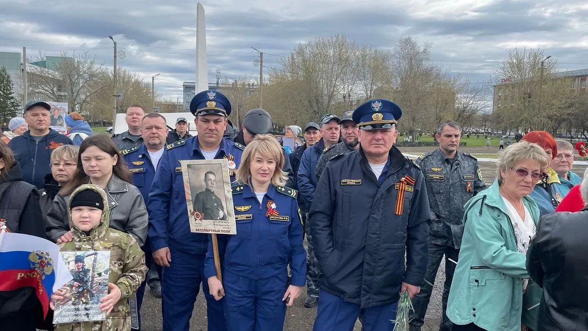 🎖️ 81-я годовщина Великой Победы в Тайшете  9 мая 2026 года на привокзальной площади Тайшета, как и 