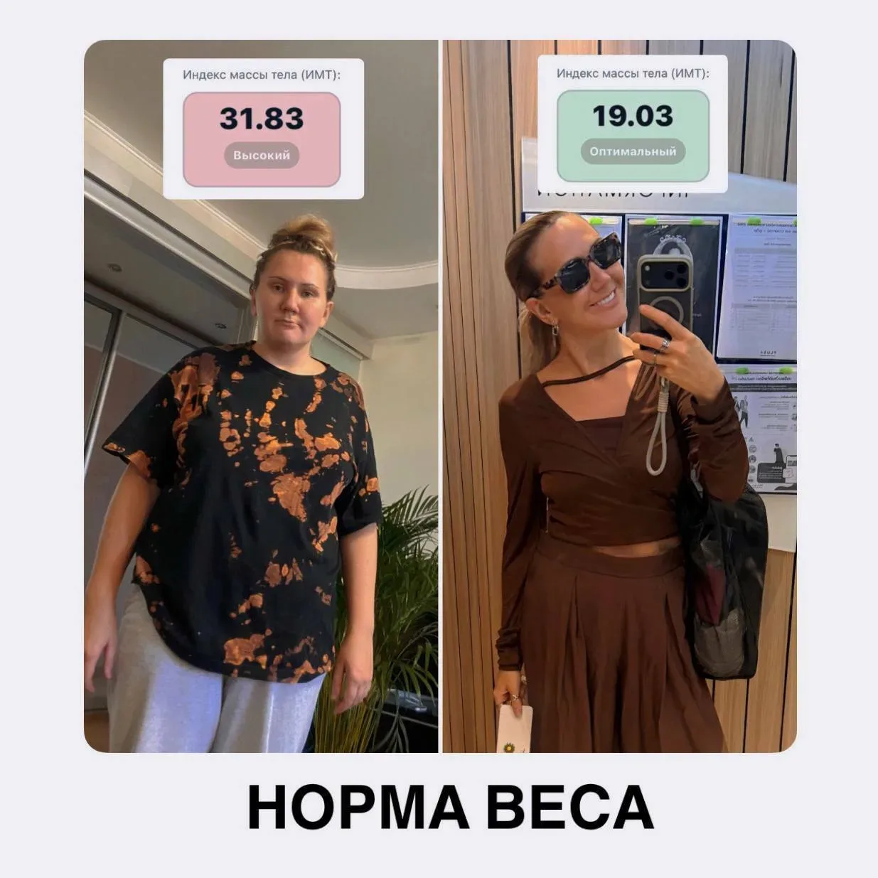 Для новеньких и тех кто пропустил:  Я добавила на сайт калькулятор индекса массы тела (ИМТ), чтобы в