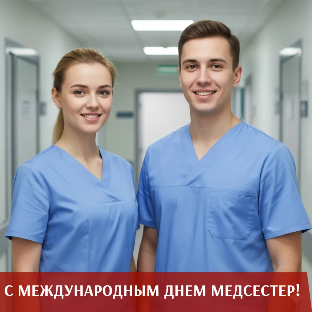 Дорогие медсестры и медбратья!  12 мая, в ваш профессиональный праздник, выражаем сердечные слова пр