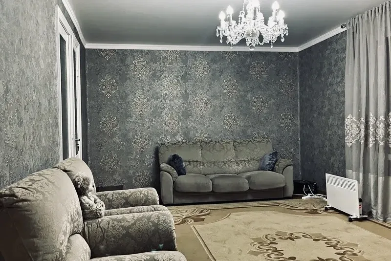 #АБХАЗИЯ #ГАГРА ул. Абазгаа 55/1.  Сдаётся 3- комнатная большая  квартира на втором этаже, под ключ,