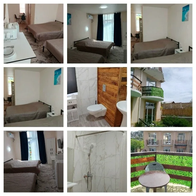 #СОЛНЕЧНОГОРСКОЕ  Уютные апартаменты 24–30 м² в с. Солнечногорское (Большая Алушта, Крым) — 500 м от
