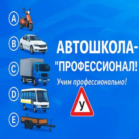 Автошкола «Профессионал»  Запишитесь на курсы вождения онлайн и получите бесплатную консультацию. Мы