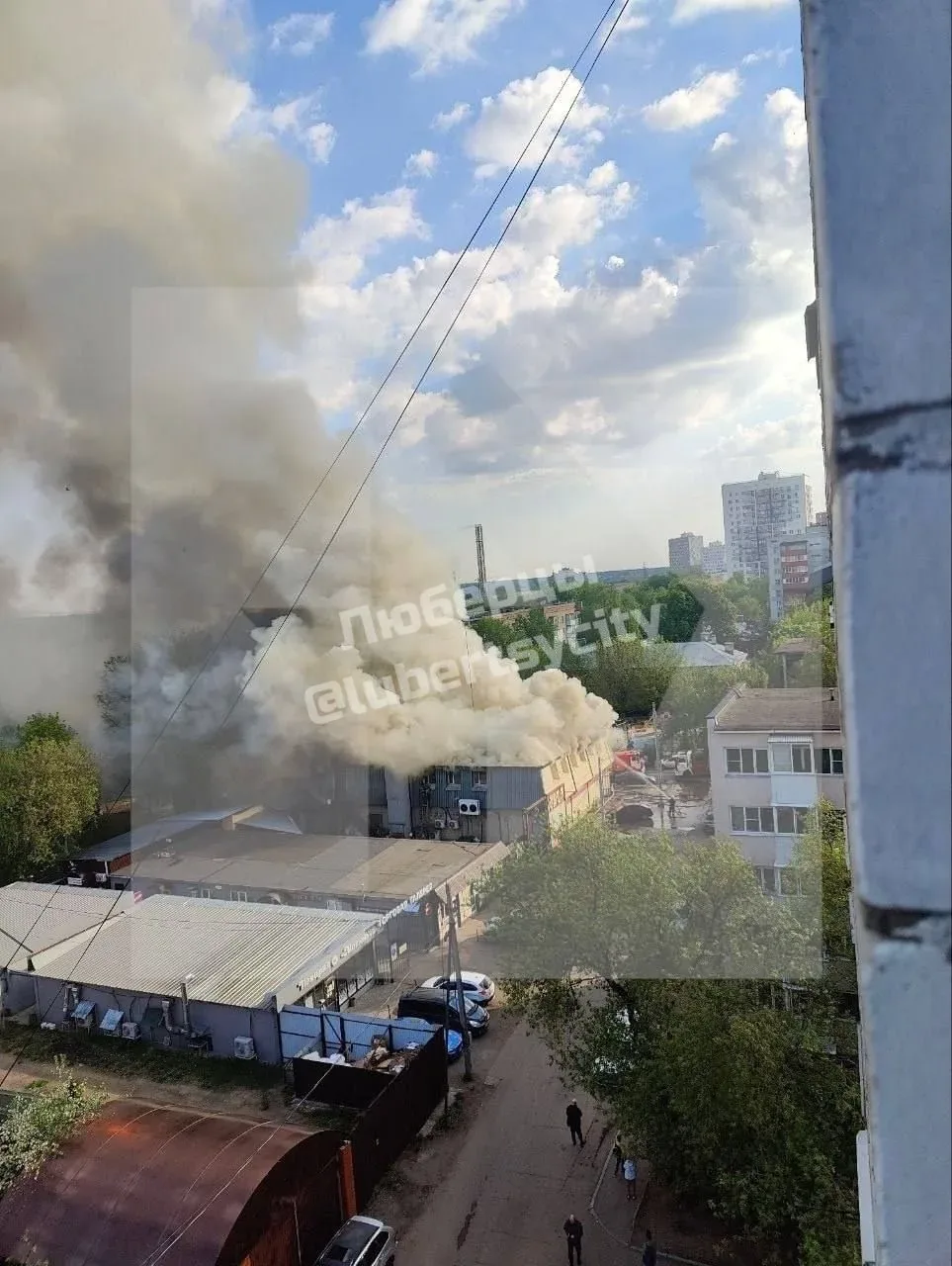 Красково под Люберцами: крупный пожар в «Дикси»  🚀 Мы в ТГ: t.me/lubertsycity 📲 Мы в Max: max.ru/lub