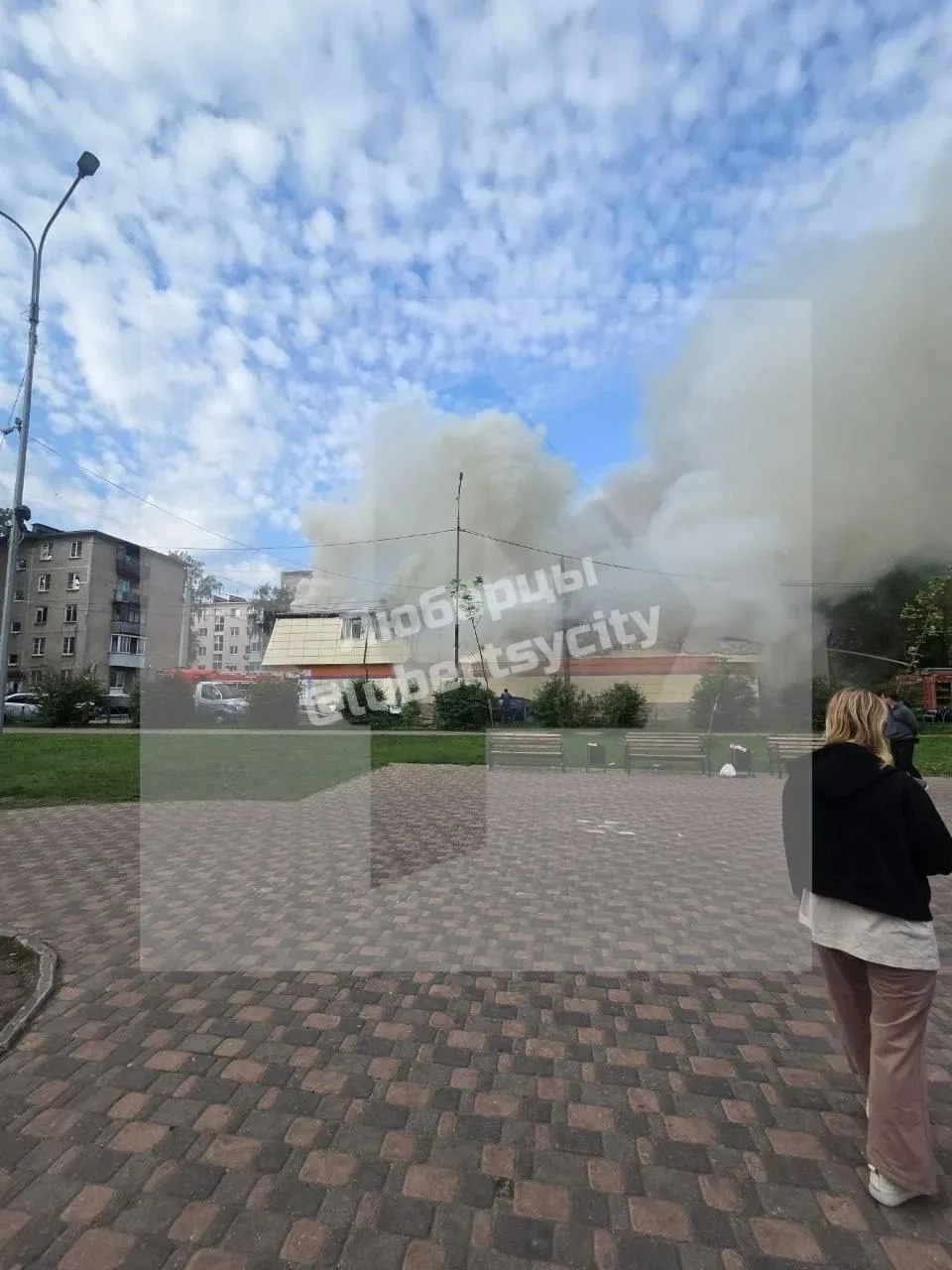 Красково под Люберцами: крупный пожар в «Дикси»  🚀 Мы в ТГ: t.me/lubertsycity 📲 Мы в Max: max.ru/lub