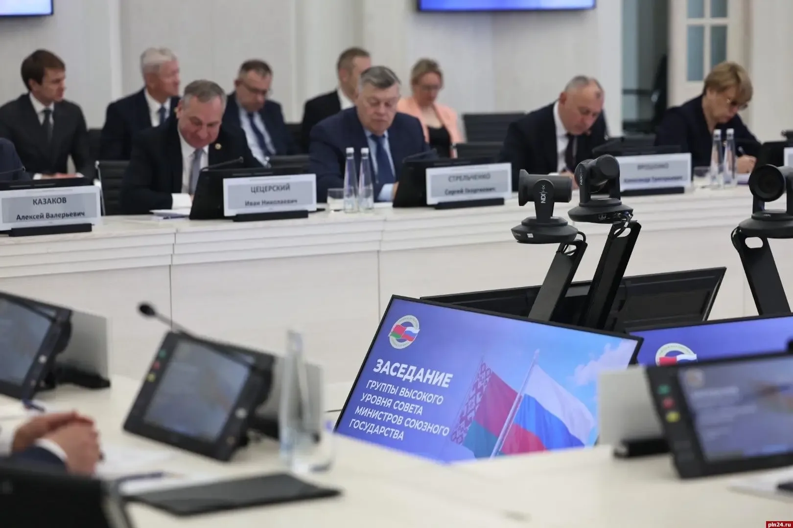 Сегодня в правительстве Псковской области прошло заседание группы высокого уровня Совета министров С