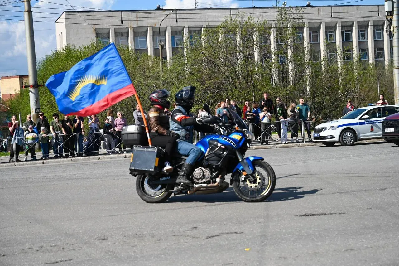 В Мурманске открыт мотосезон!  Более 300 байкеров стартовали сегодня от здания Управления Первомайск