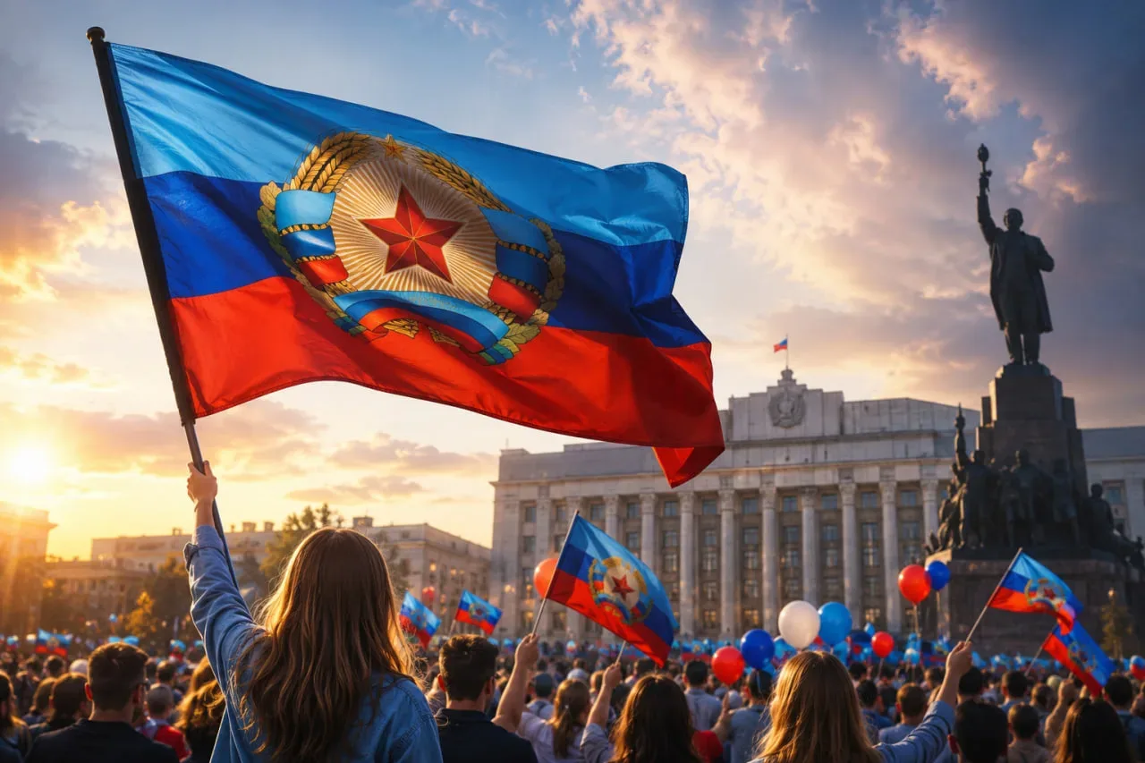 🇷🇺С Днём Луганской Народной Республики  Сегодня — особенная дата. 12 лет назад жители Луганщины сдел